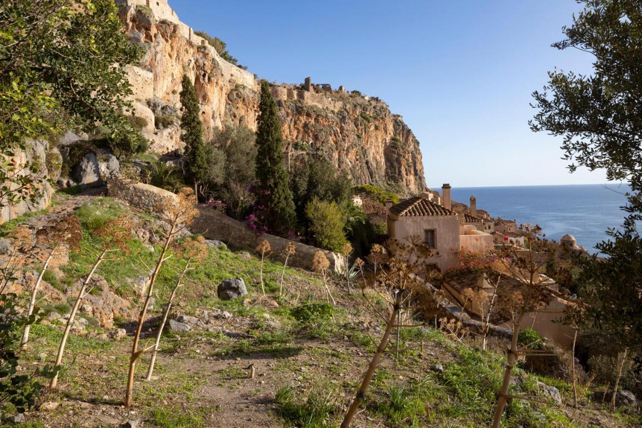 Victoria'S House In Monemvasia Castle Villa Eksteriør billede