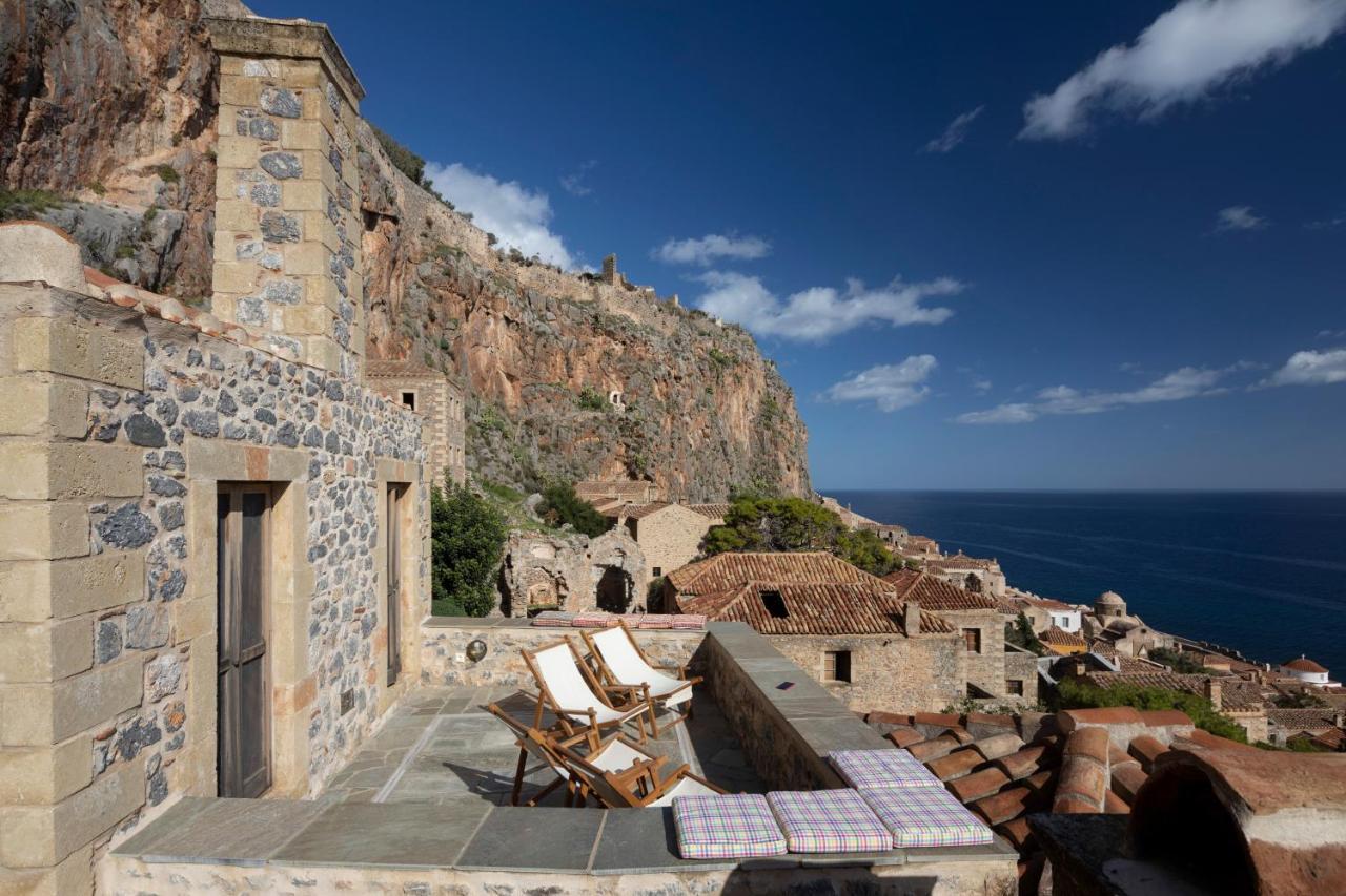 Victoria'S House In Monemvasia Castle Villa Eksteriør billede